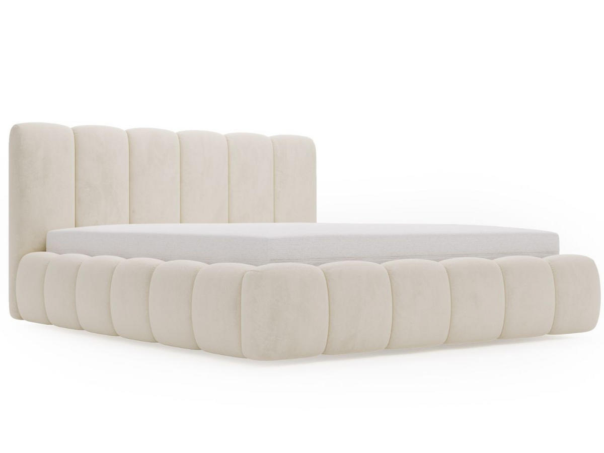 POLSTERBETT Royal 120x200 Beige - Beige, Textil (120/200cm) - Graingold