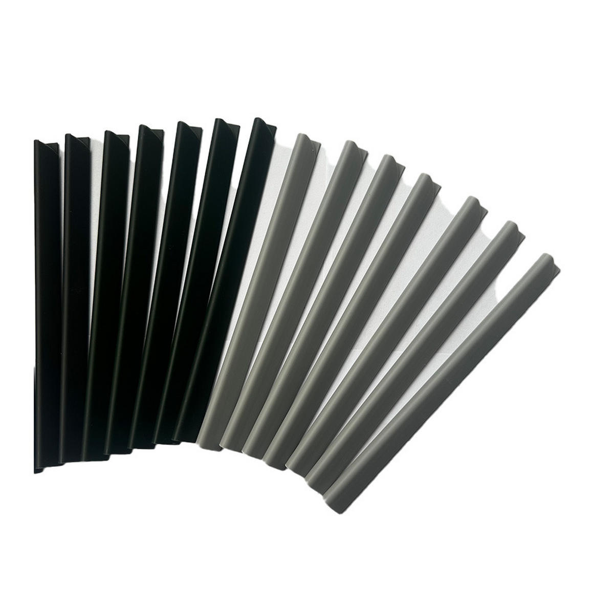 KLEMMSCHIENE DEDUS - Hellgrau, Kunststoff (1/1cm) - Home Deluxe