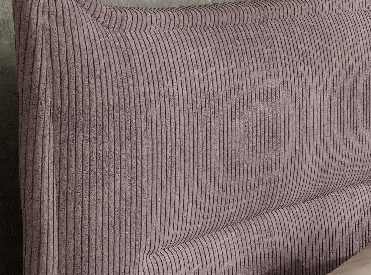 BOXSPRINGBETT Pelino 160/200 cm, in Lila, Bettkasten, Matratze, Topper - Lila/Schwarz, Holz/Holzwerkstoff (160/200cm) - Maison de Reve