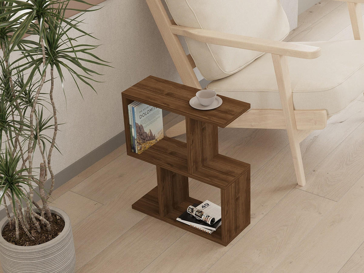 BEISTELLTISCH 17/51,4/17 cm - Naturfarben, Holzwerkstoff (23/17/51.4cm) - Calicosy