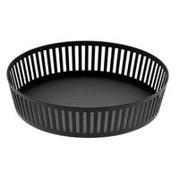 OBSTSCHALE Tower 3814 Schwarz Metall 5/25/25 cm - Schwarz, Metall (5cm) - Yamazaki