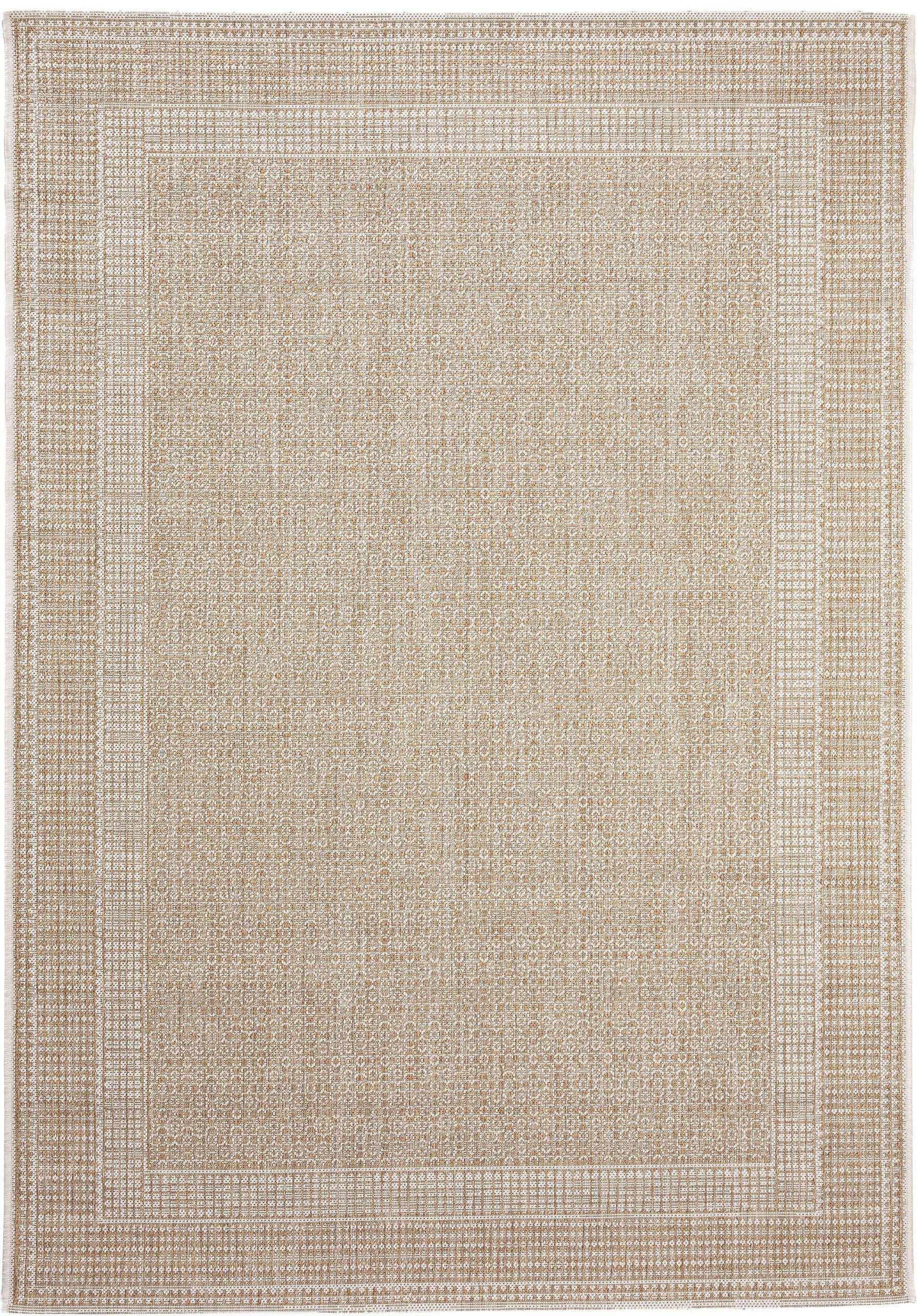 Outdoorteppich Cleo Cream/Beige 240x340 cm - Creme, Textil (240/340cm) - benuta Nest