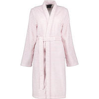 BADEMANTEL DAMEN KIMONO STRUKTUR 1214 MALVE - 22 - Rosa, Textil (Snull) - Cawoe