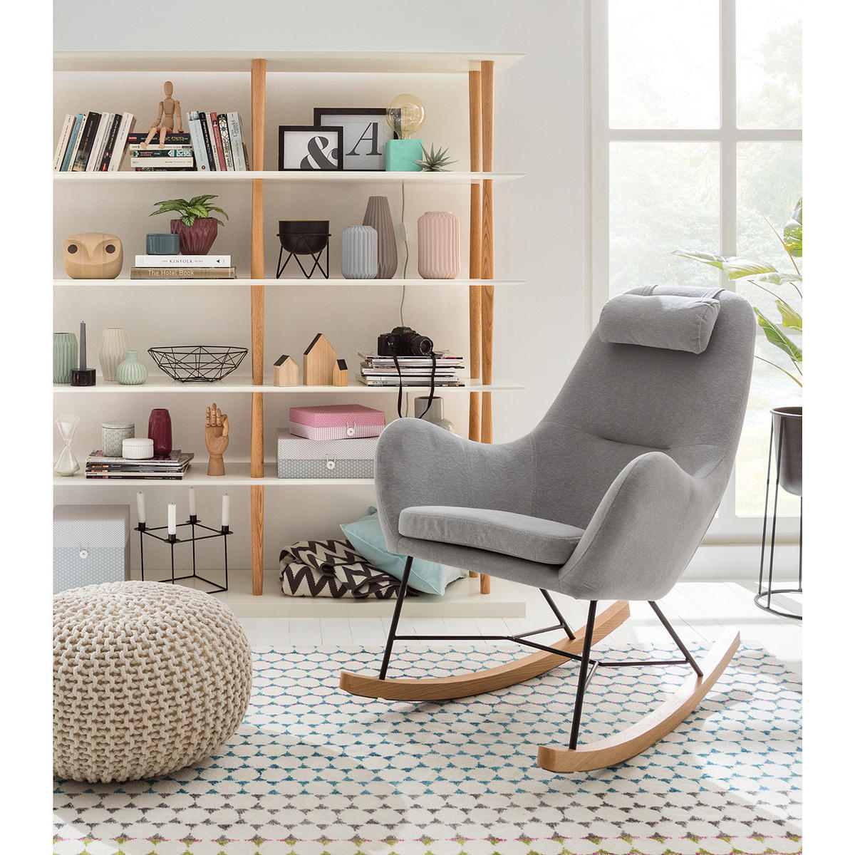 REGAL - Weiß, Holz (160/168/39cm) - home24