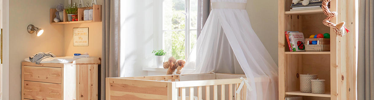 Babyzimmer natur