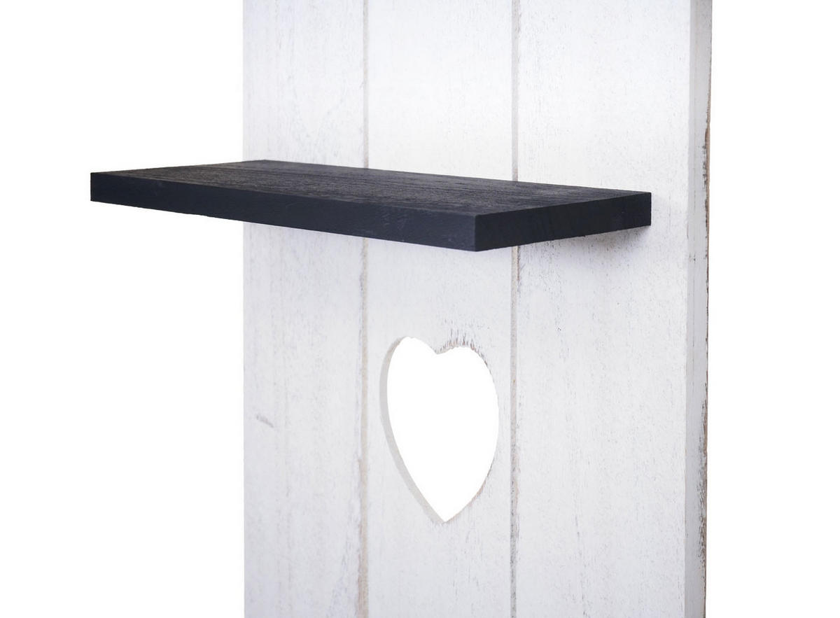 WANDREGAL Grau - Grau, Holz (33/150/13cm) - MCW
