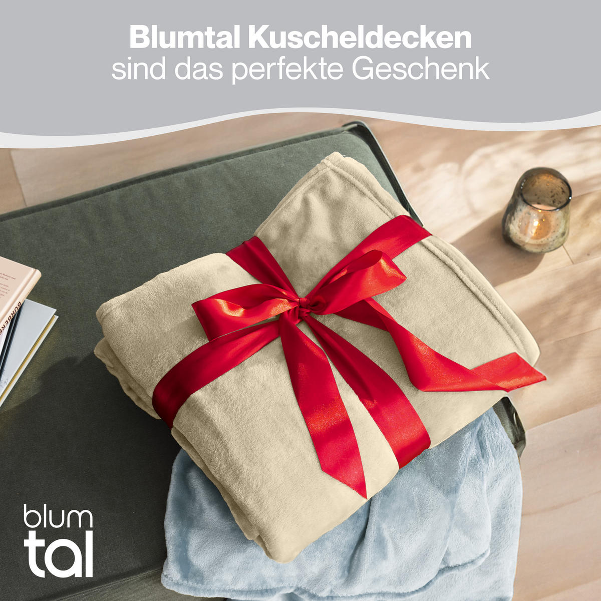 KUSCHELDECKE Anton 130/150 cm, Beige - Beige, Textil (130/150cm) - Blumtal