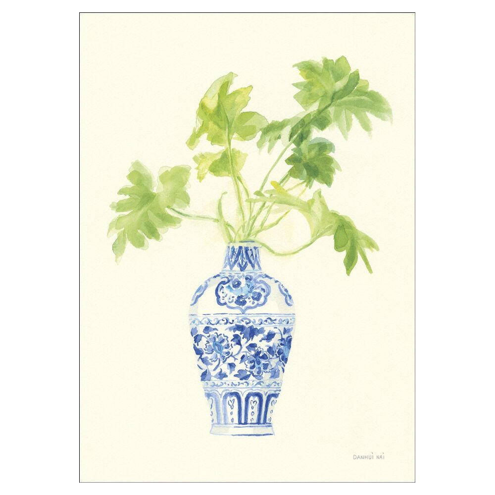 POSTER Wild Apple - Palm Chinoiserie III - Grün, Papier (70/100/0.1cm) - Poster&Frame