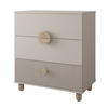 KINDERKOMMODE Bebella - Beige, Naturmaterialien (48/90/80cm) - kiki design