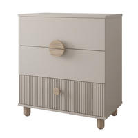 KINDERKOMMODE Bebella - Beige, Naturmaterialien (48/90/80cm) - kiki design