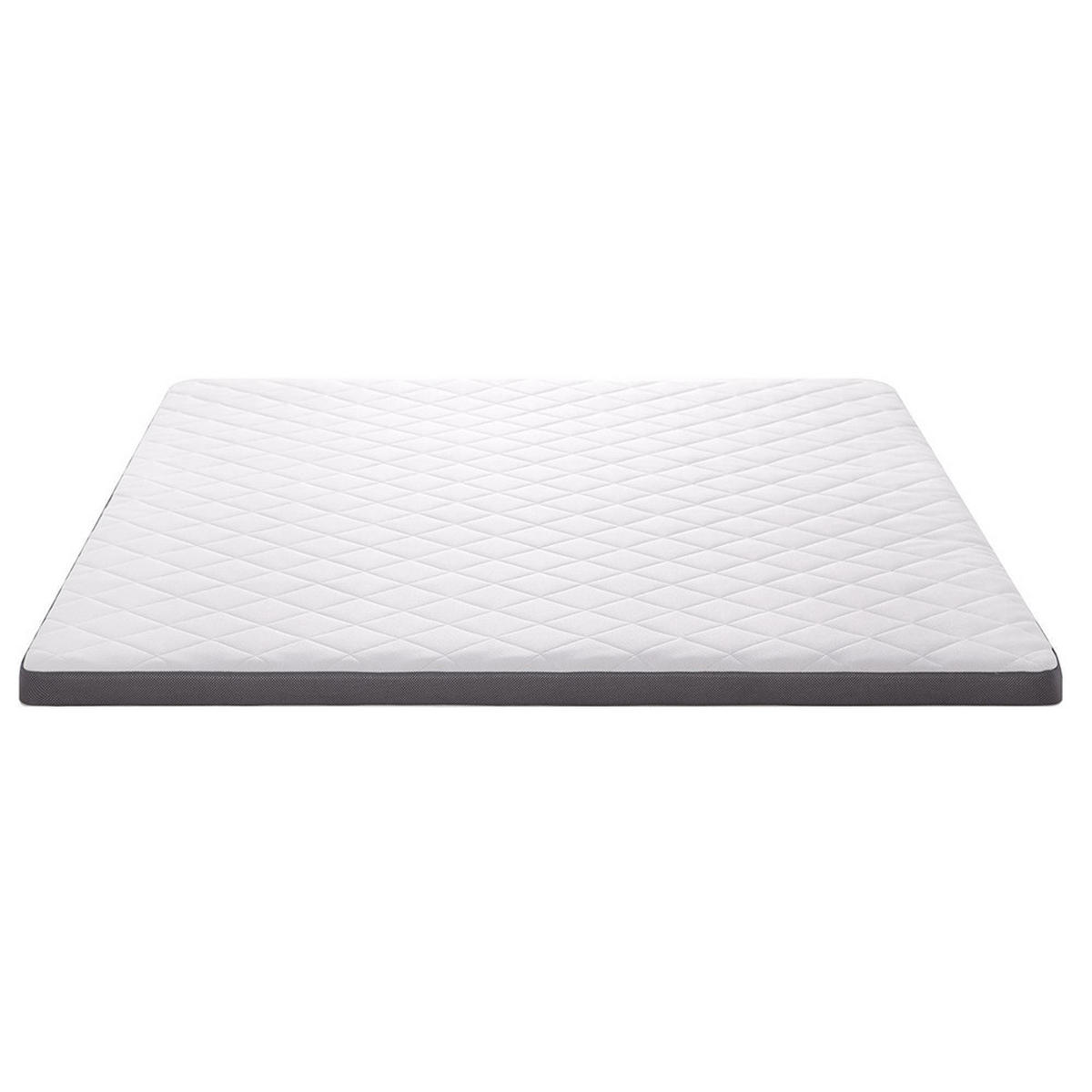 SCHAUMSTOFFMATRATZE,MITTLERE Festigkeit H3, 7-Zonen-Schaumstoff, Dicke 7cm –160×200cm - Weiß, Textil (160/200cm) - KOMHTOM