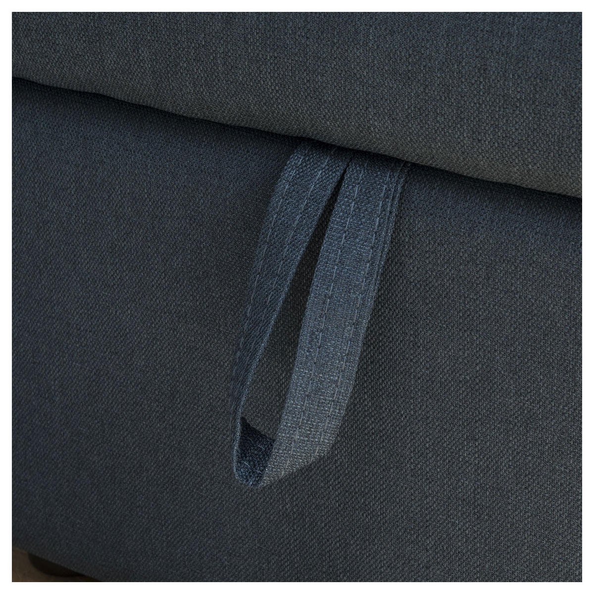 ECKSOFA WADE Blau 3 Plätze - Blau, Textil (146/229cm) - Happy Garden