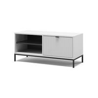 SCHUHSCHRANK Eliza Weiß 100 x 45 cm mit Klapptür - Weiß, Holzwerkstoff (100/45/40cm) - Vicco