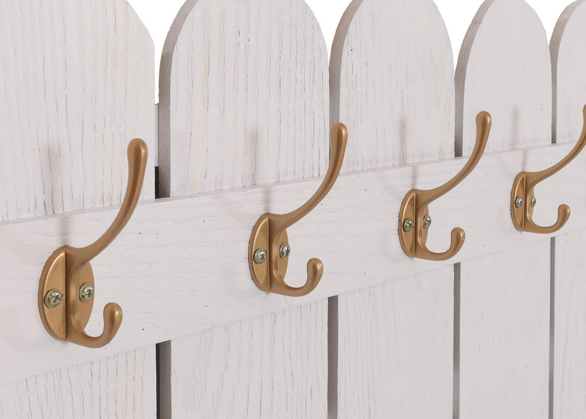 WANDGARDEROBE Weiß - Weiß, Holz (60/86/3cm) - Jamb