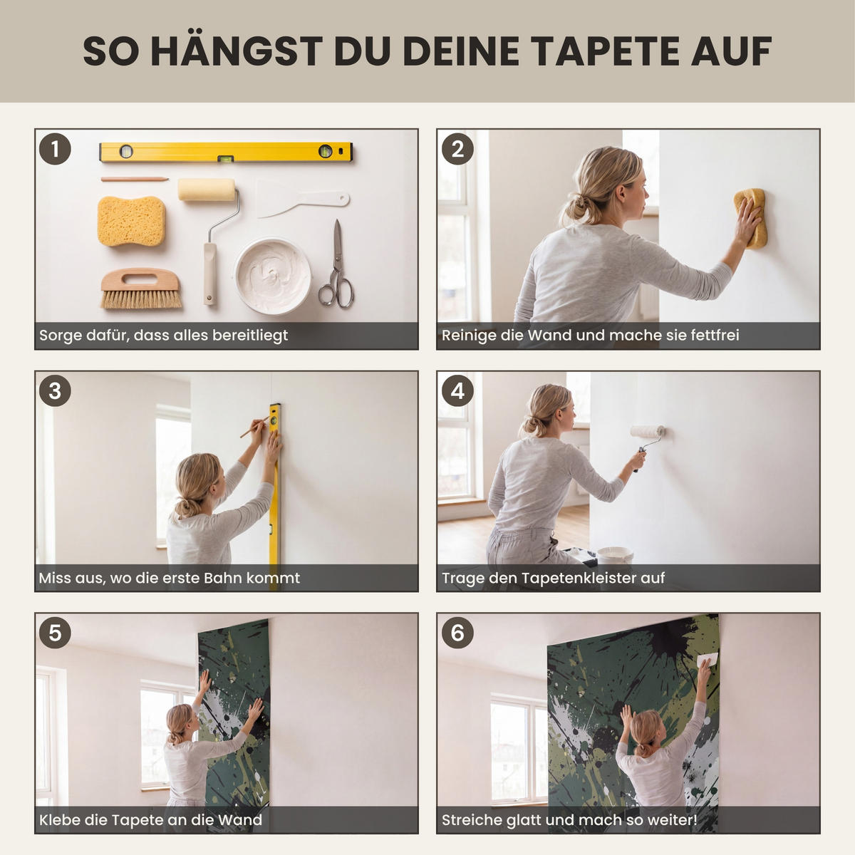 KINDERTAPETE - Fußball - Farbe - Spritzer - Grün - 140x260 cm - Dunkelgrün, Papier (140/260cm) - OnlyWow