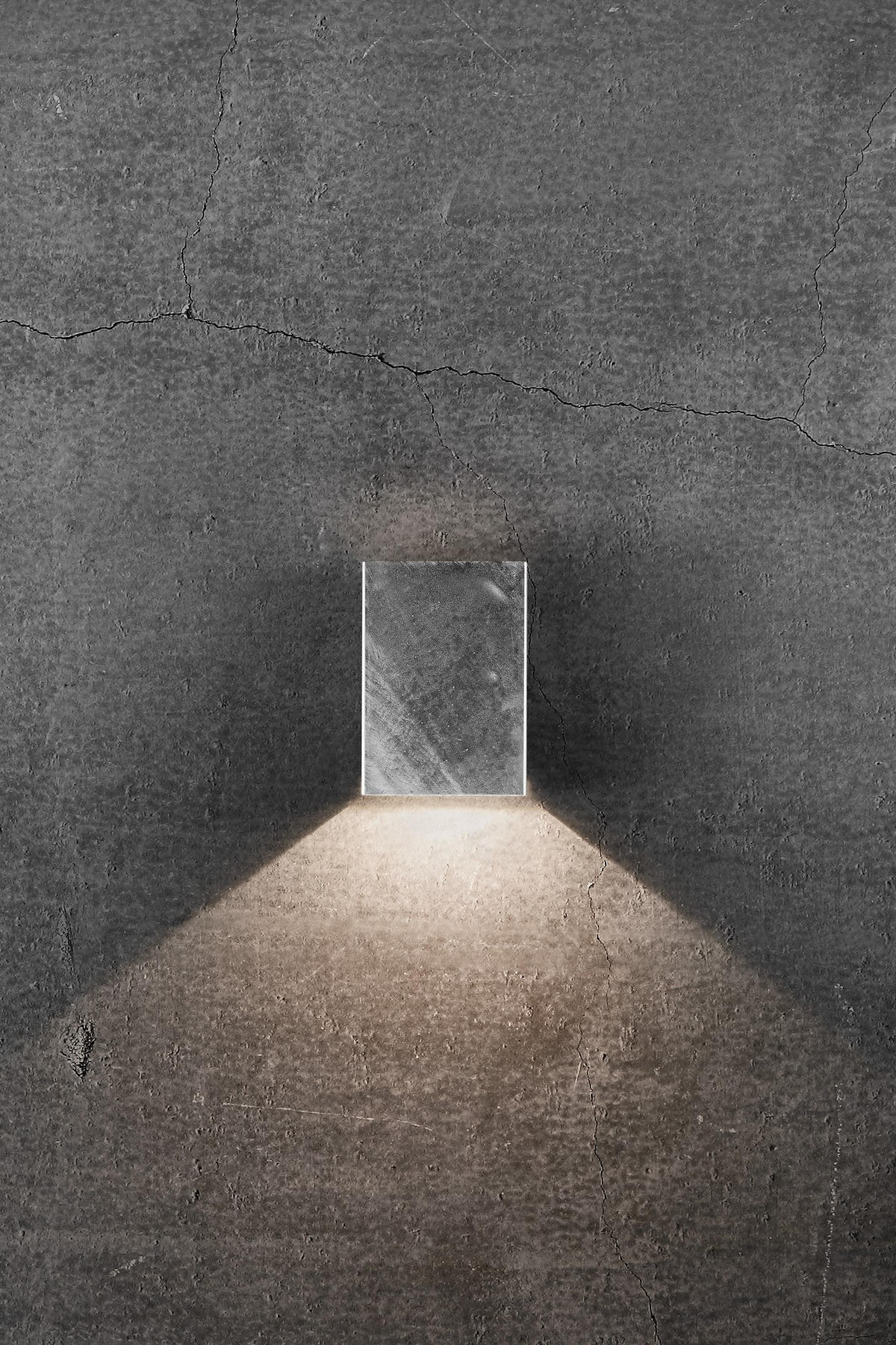 WANDLEUCHTE Fold - Silber - 10.6/14.9 cm - Silberfarben, Metall (10.6/14.9/14.9cm) - Nordlux