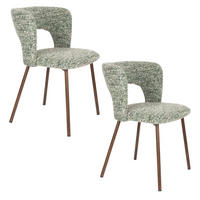 ESSZIMMERSTÜHLE Chelsea Grün - 2 er Set - Grün, Kunststoff (52.5/78.5/54.5cm) - Housecraft Living