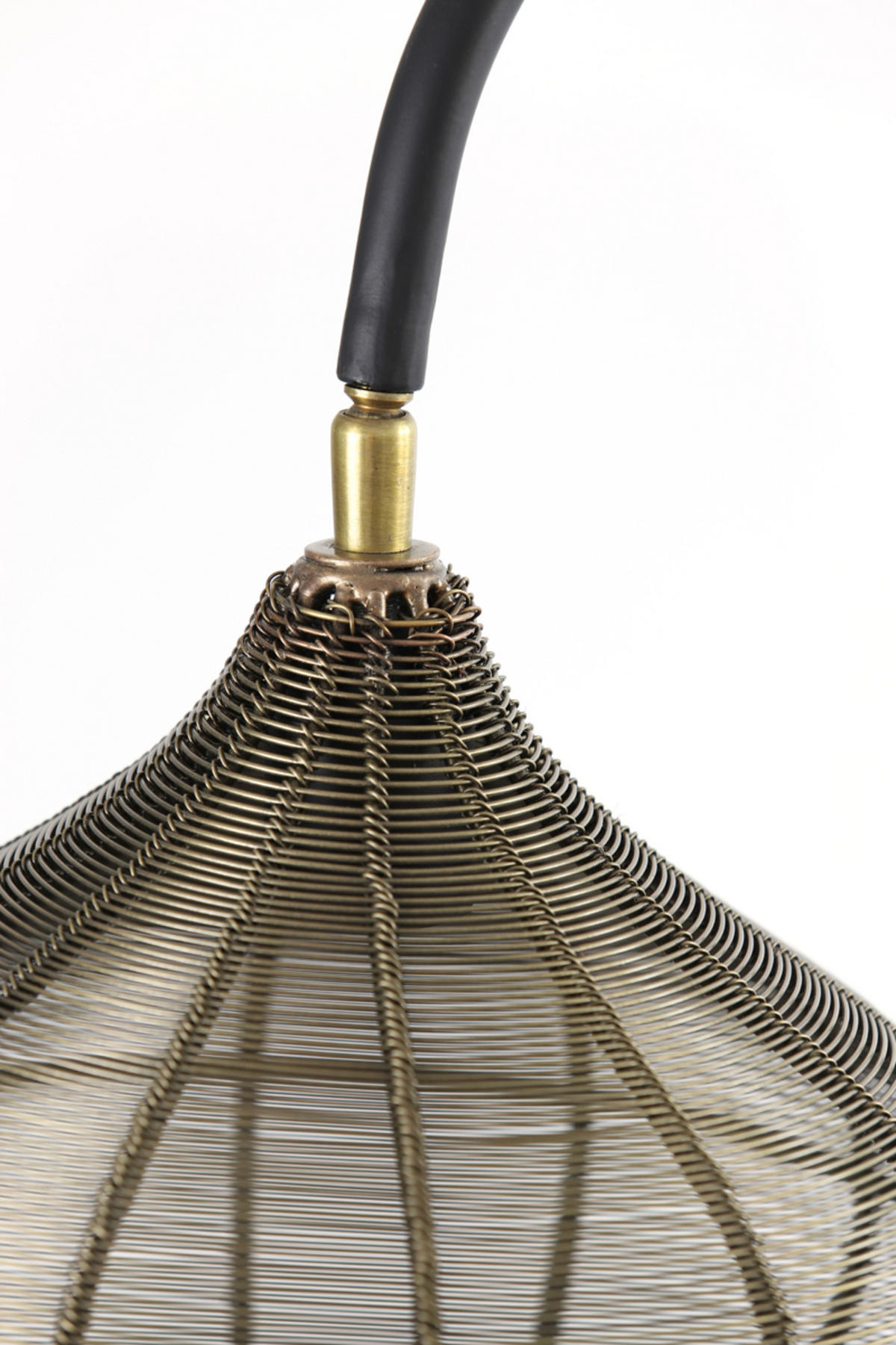 STEHLEUCHTE Alvaro Bronze Ø35/160 cm - Bronzefarben, Metall (35/30/160cm) - Light & Living