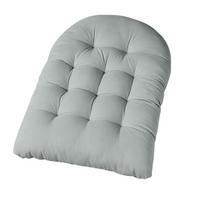 HÄNGESESSEL-KISSEN grau – halbrund, 80/120 cm - Grau, Textil (80/12/120cm) - Homescapes