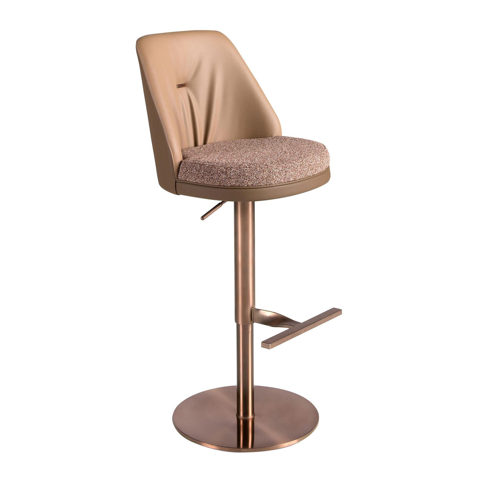 Angel Cerda Barhocker Braun 49x87x53 cm