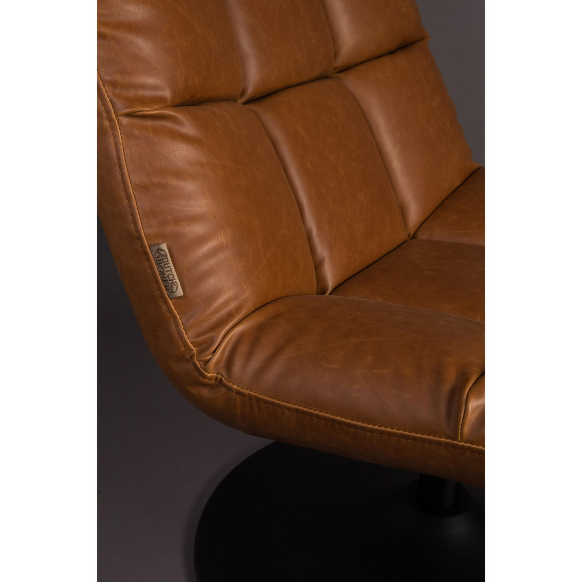 SESSEL Bar Bouclé Braun - Braun, Kunststoff (76/78/74cm) - Dutchbone