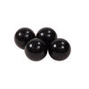 BÄLLE für Bällebad, Kinder Spielbälle, Plastikbälle 50 pcs.: Schwarz - Schwarz, Textil (7/7/7cm) - MeowBaby