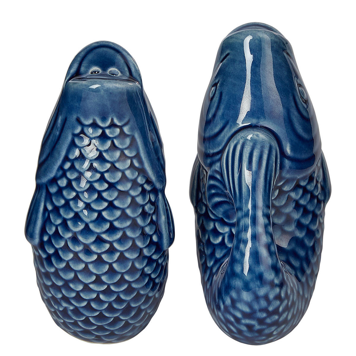 SALZ- & PFEFFERSTREUER (2-teilig) SALT & PEPPER - Blau, Stein (4/9/7cm) - Butlers