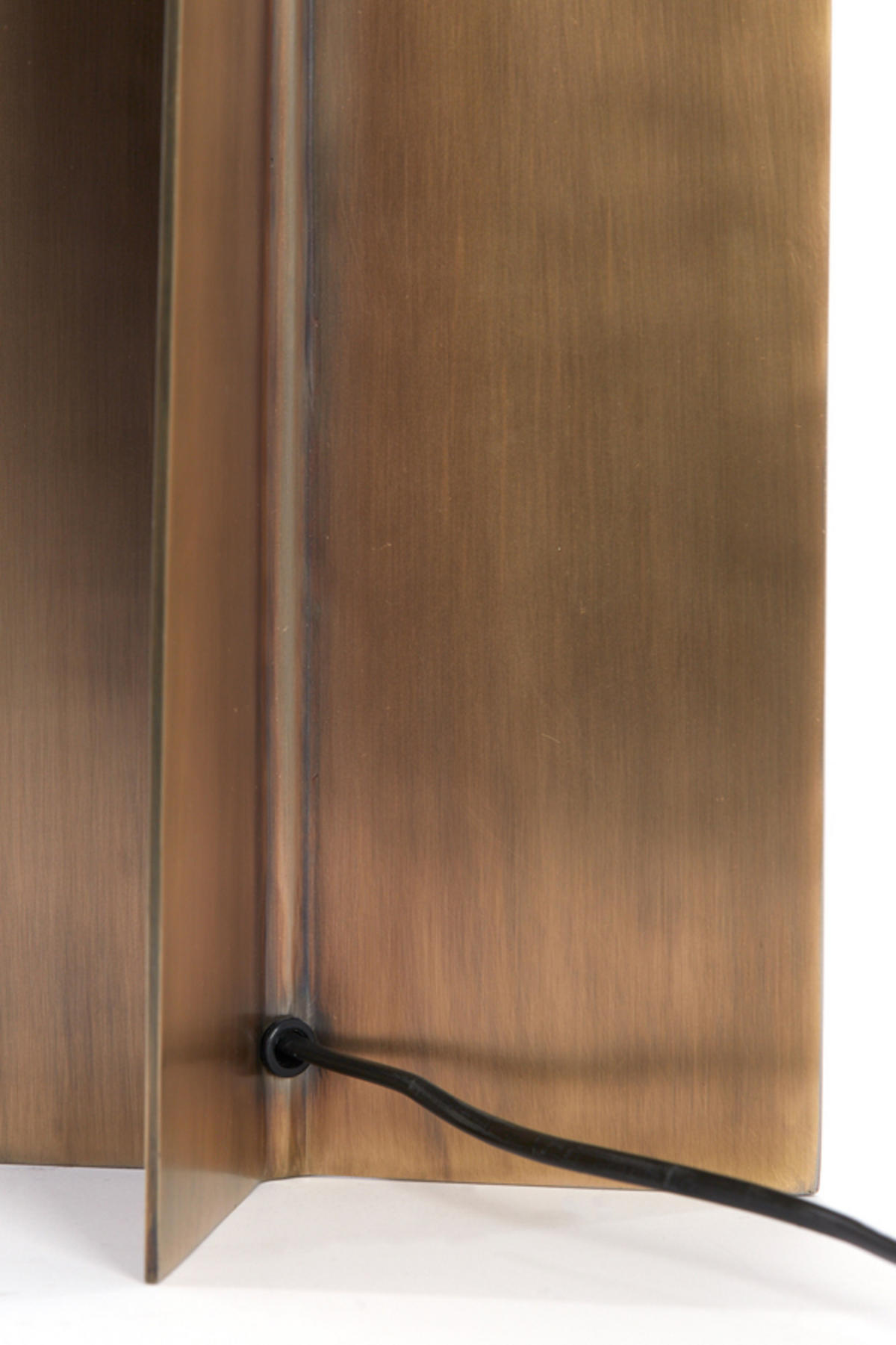 LAMPENFUSS Molago Bronze 21/21/40 cm - Bronzefarben, Metall (21/21/40cm) - Light & Living