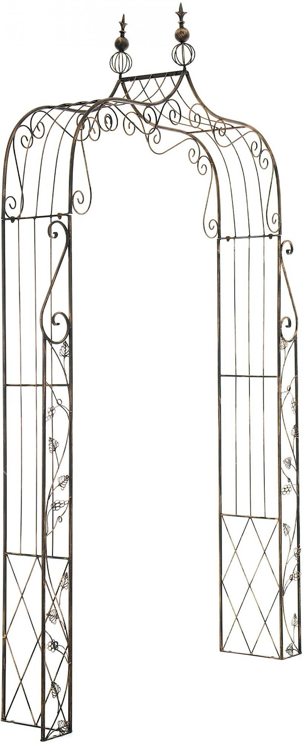 ROSENBOGEN Metall Bronze - Bronzefarben, Metall (143/248/30cm) - CLP