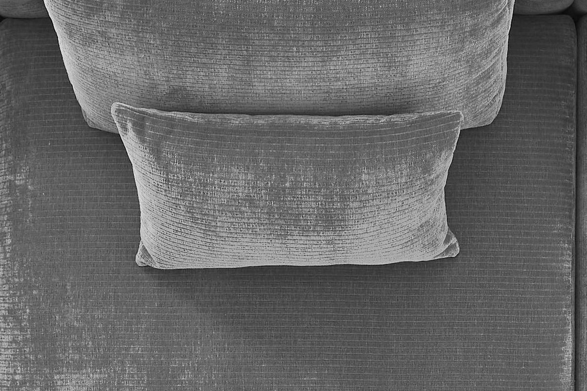 SPITZKISSEN RECHTECKIG SEPHI Cord - Grau, Textil (60/60cm) - KAWOLA