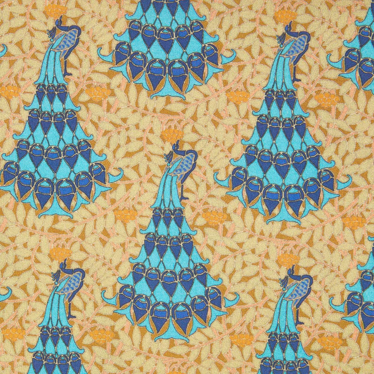 PATCHWORK-STOFFPAKET Art Déco IV – Fat Quarter 4er-Set, 100% Baumwolle - Multicolor, Textil (50/55cm) - Homescapes