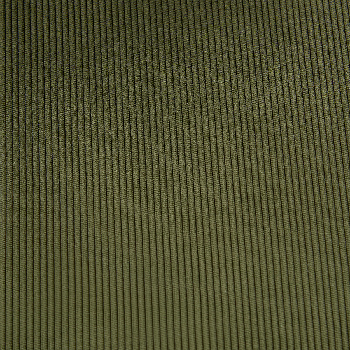 STÜHL 2er-Set Iris moderne aus khakifarbenem Cord - Schwarz/Grün, Textil/Metall (53.5/80/49.5cm) - Sicaan