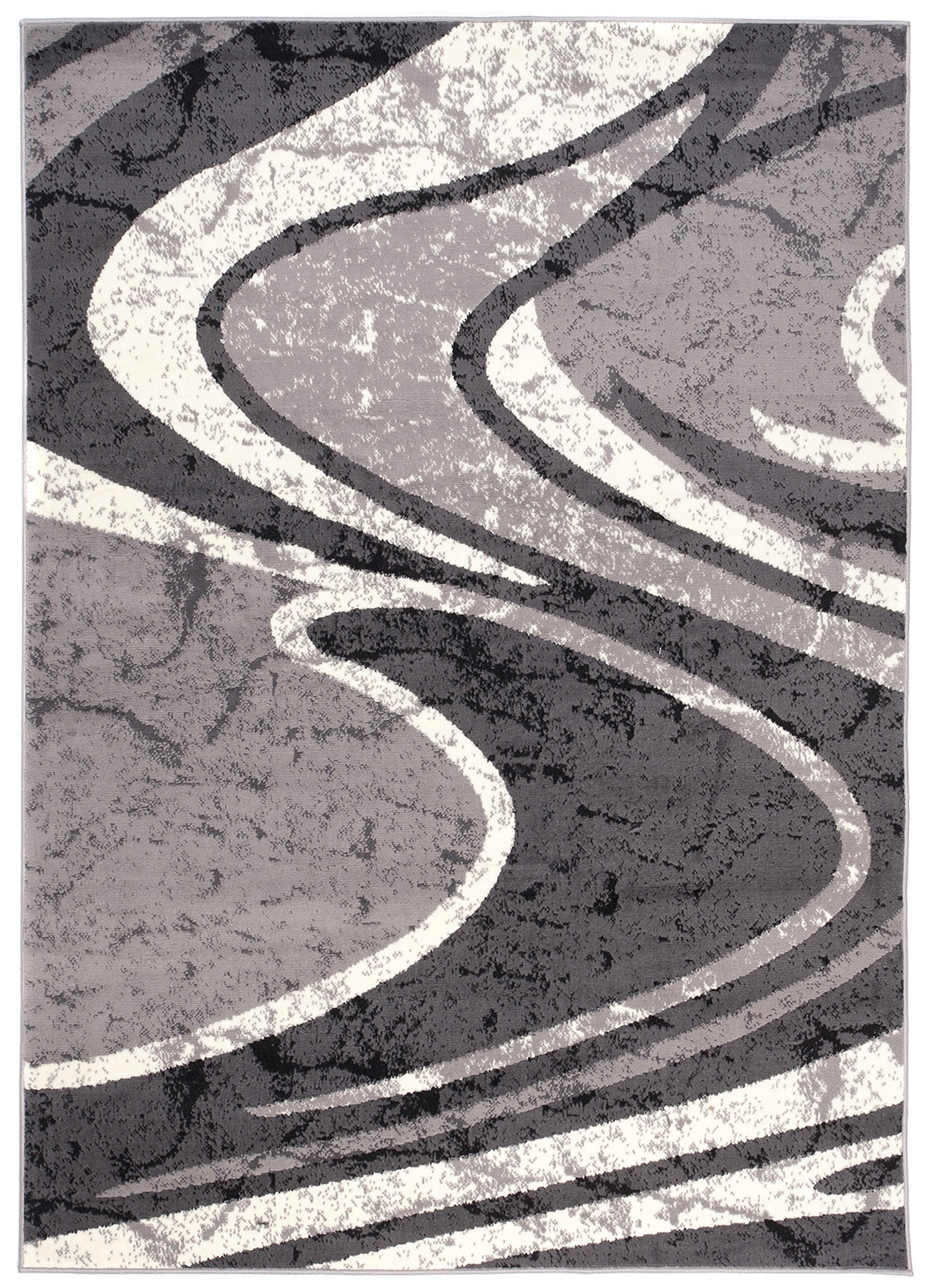 Tapiso Teppich Dunkelgrau 120x170 cm