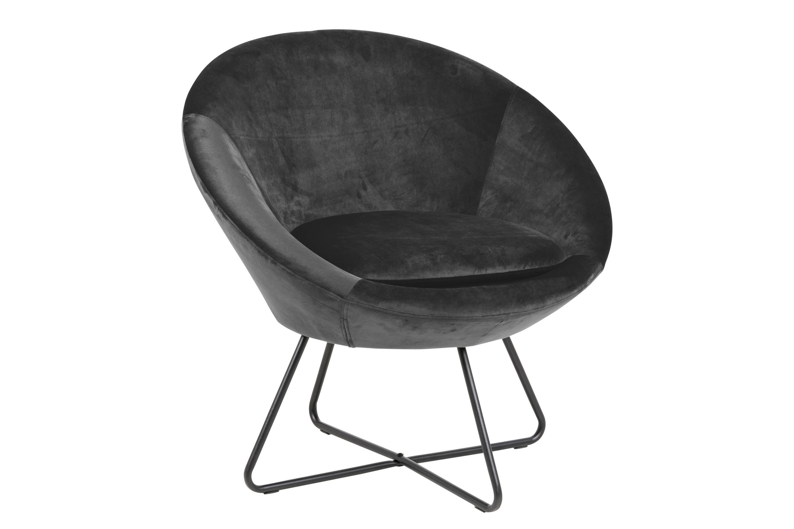 SESSEL dunkelgrau - Grau, Holzwerkstoff (82/79/72cm) - ebuy24