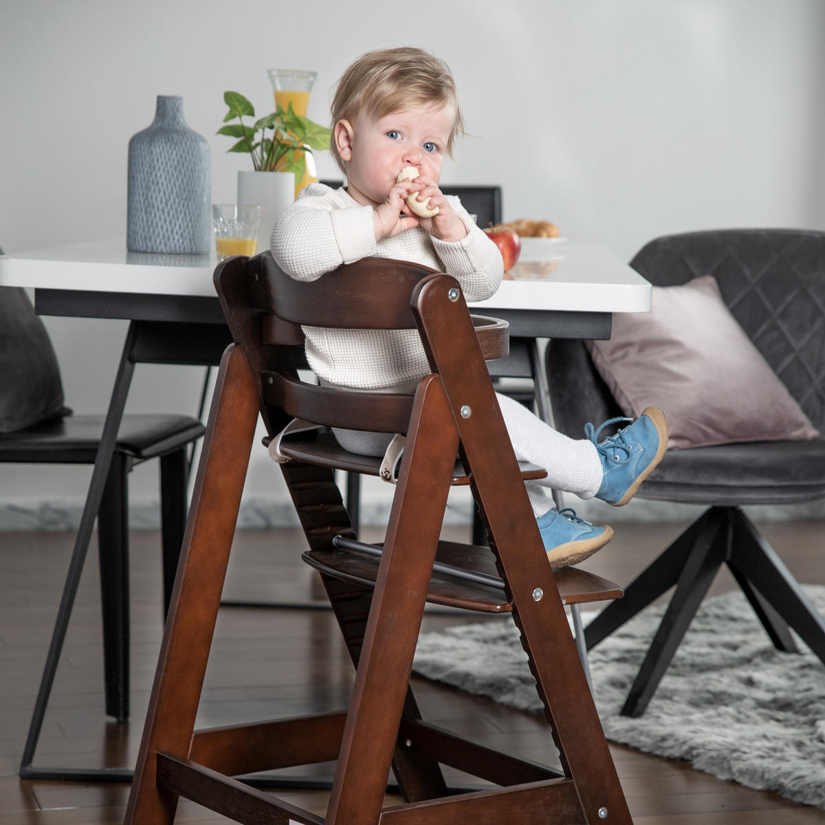 HOCHSTUHL Sit Up III Braun - Dunkelbraun, Holzwerkstoff (44.5/80/54cm) - Roba