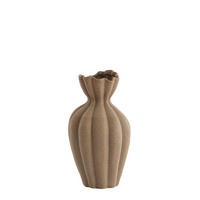 VASE Sillian Braun Ø19/35,5 cm - Braun, Keramik (35.5cm) - Light & Living