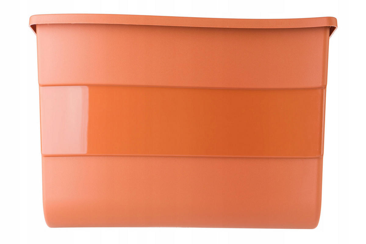 BALUSTRADENKASTEN 30 cm, Terrakotta - Terra cotta, Kunststoff (28/30cm) - KADAX