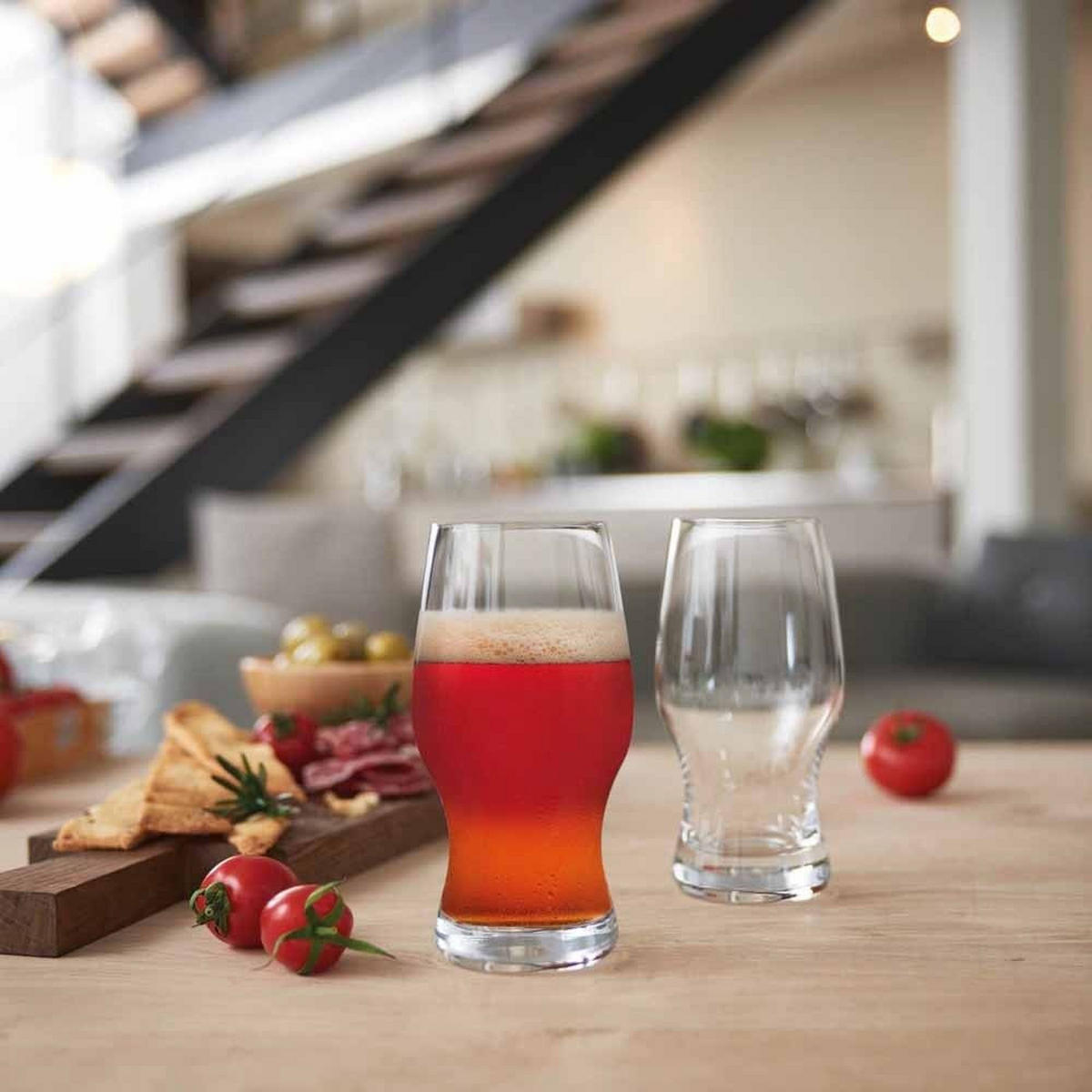 2ER Set Biergläser 0,33l Taverna L049449 - Weiß, Glas (0.33L) - Leonardo