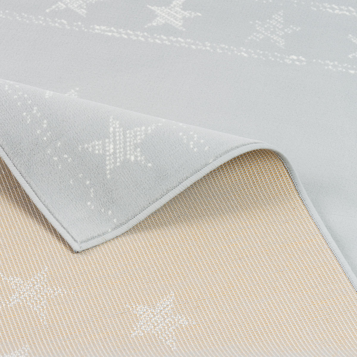 KINDER UND JUGEND TEPPICH TRENDLINE MODERN STARS - Grau, Textil (120/170cm) - Pergamon