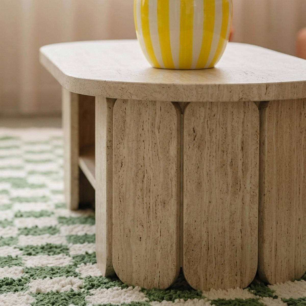 COUCHTISCH, Weiß - Weiß, Holz/Holzwerkstoff (50/110/38.5cm) - Oviala
