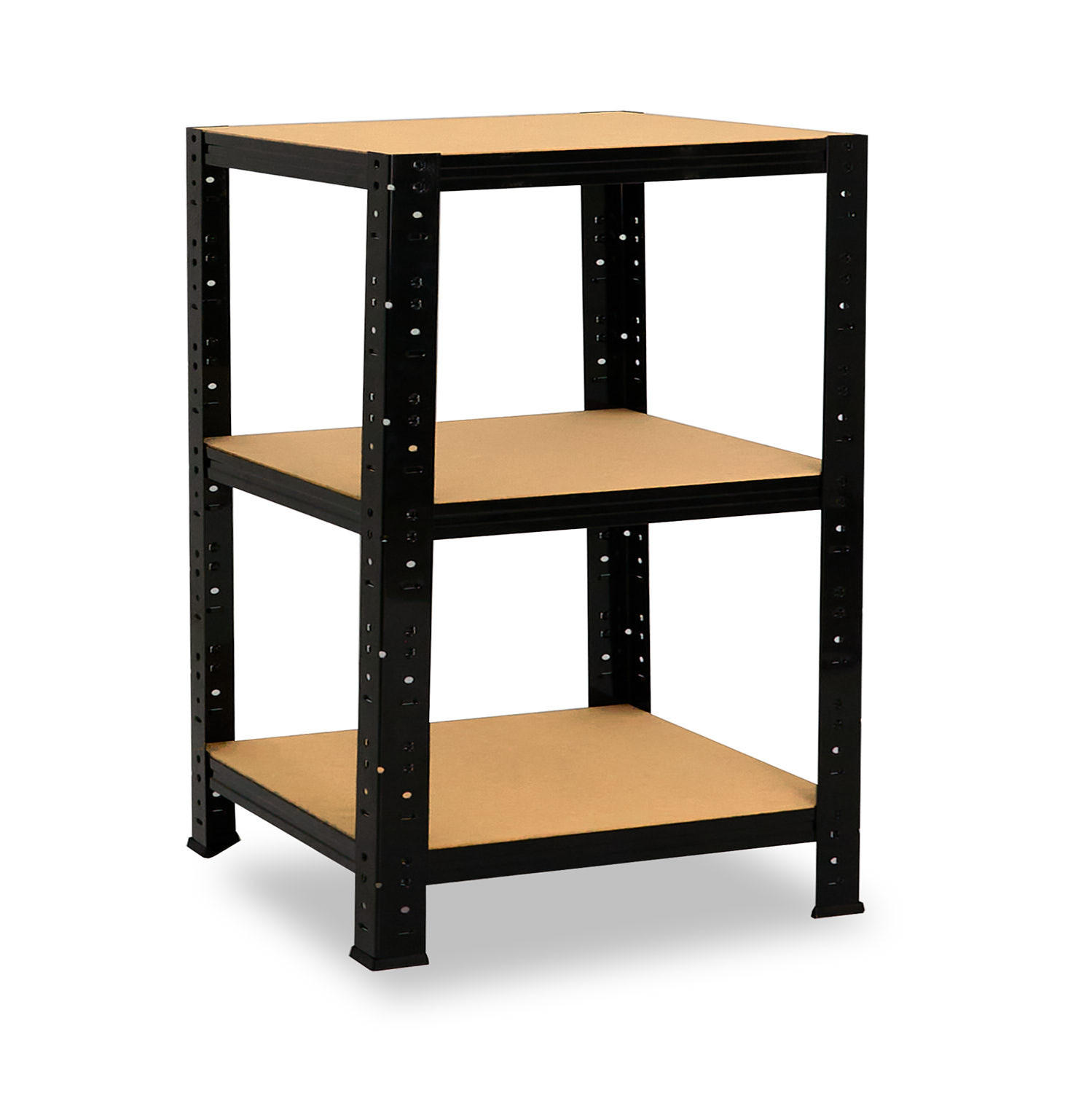 shelfplaza Schwerlastregal Schwarz 60x115x60 cm