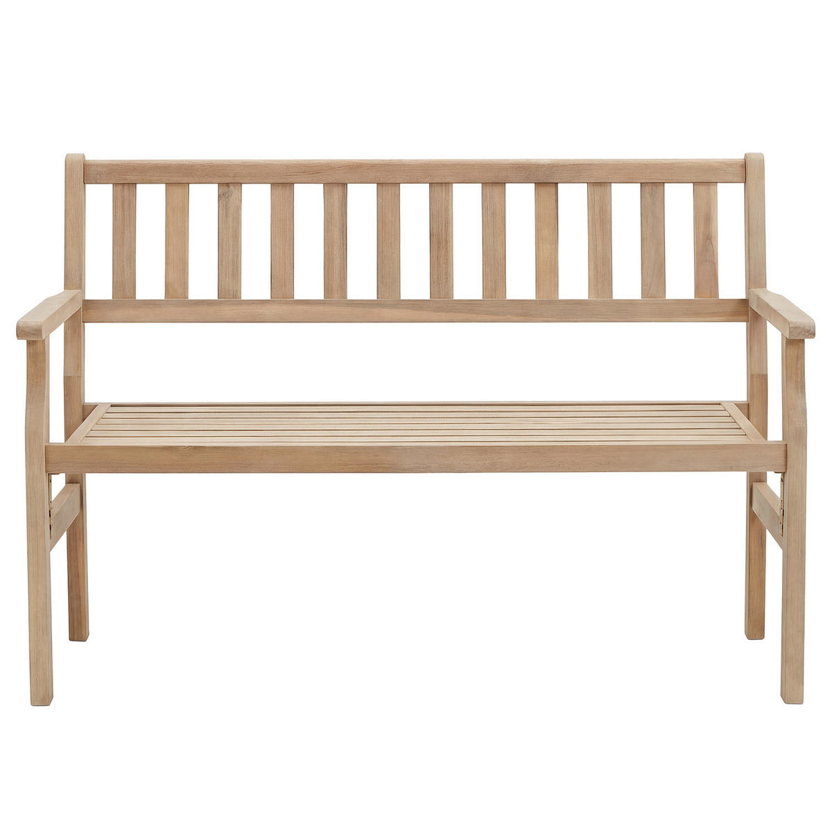 GARTENBANK - Akazie - Akaziefarben, Holz (120/89/55cm) - home24