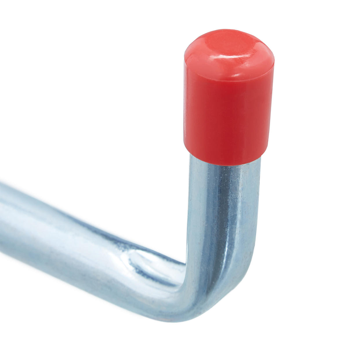 6XWANDHAKEN - Silberfarben, Textil/Metall (2.5/22/15.5cm) - Relaxdays