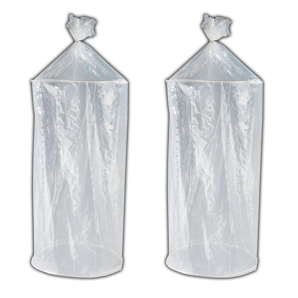 REIFEHAUBE Tomaten 2er-Set - Transparent, Kunststoff (40/130/40cm)