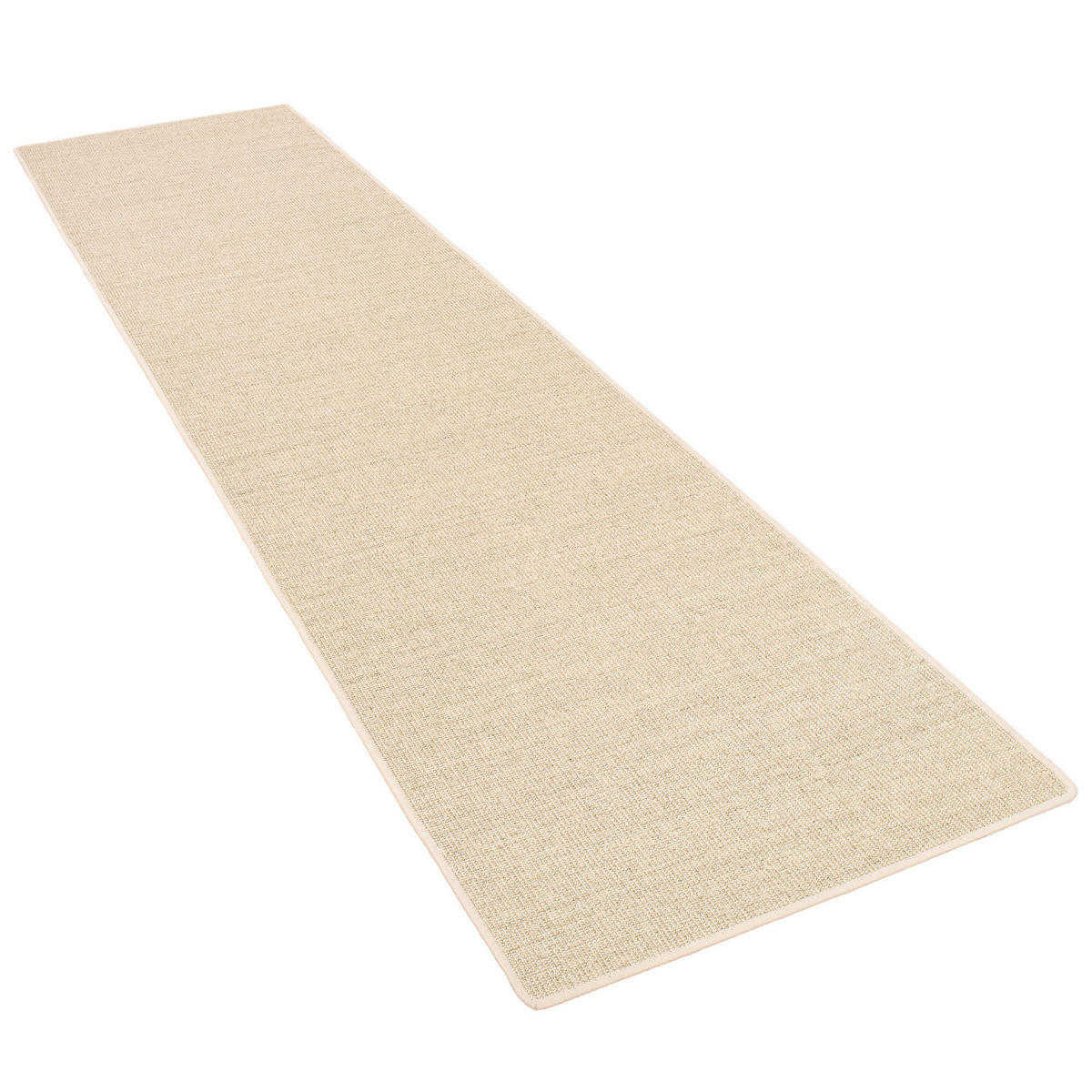 SISAL NATUR LÄUFER TEPPICH - Chromfarben, Textil (100/300cm) - Snapstyle
