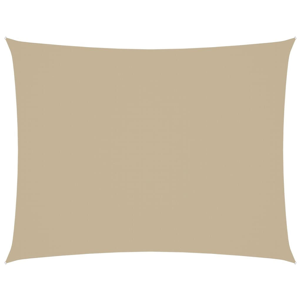 SONNENSEGEL Oxford-Gewebe Rechteckig 2x3,5 m Beige - Beige, Textil (350/200cm) - furnicato