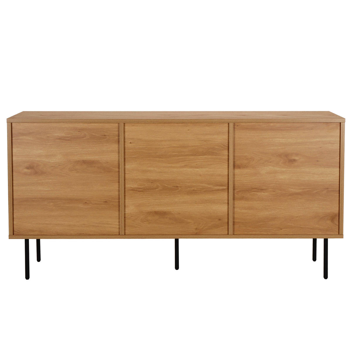 SIDEBOARD, helles Holzeffekt - Beige, Holz (40/75/150cm) - Oviala