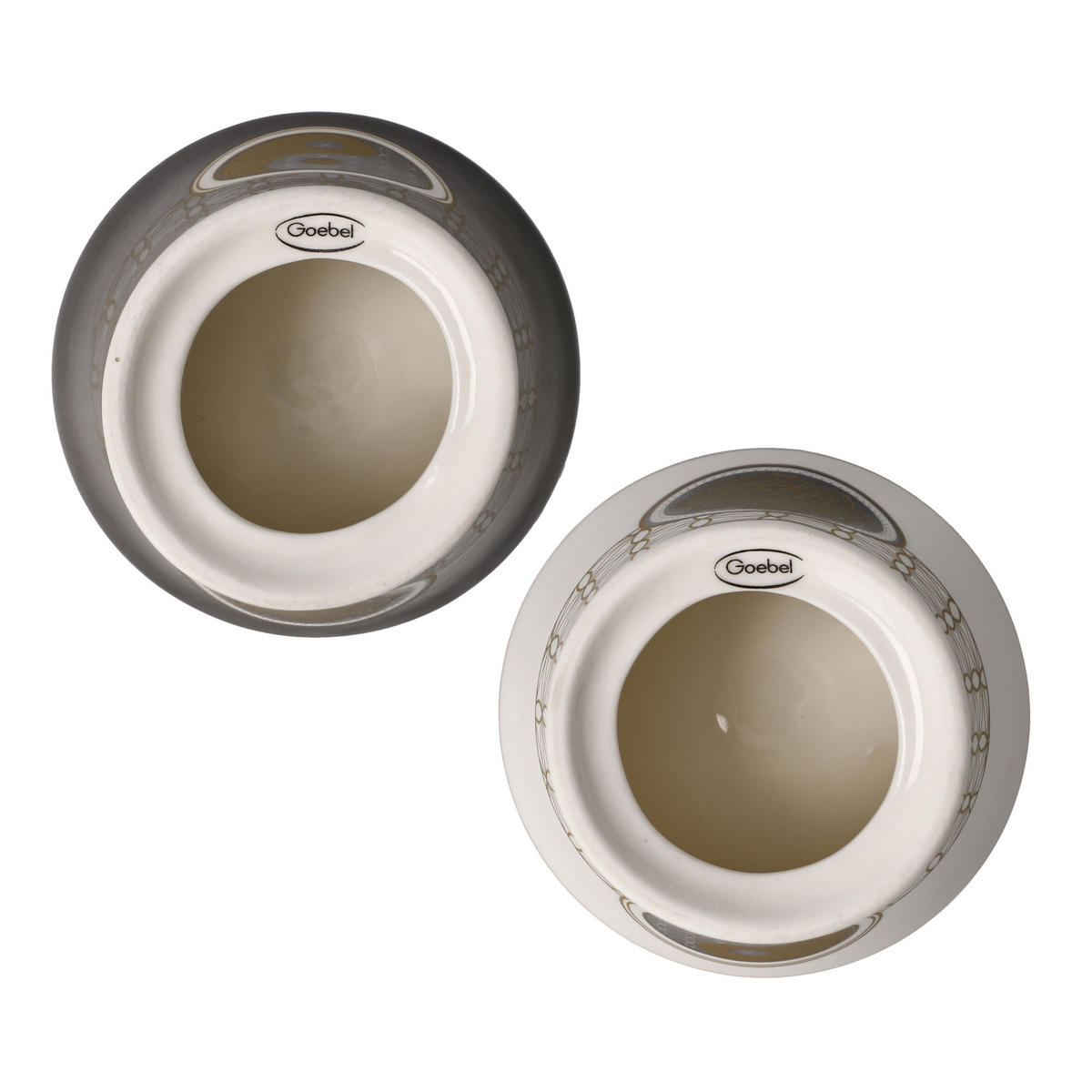 EIERBECHER 2er Set Lotus, New Bone China, Bunt - Multicolor, Keramik (6.5/6/6.5cm) - Goebel