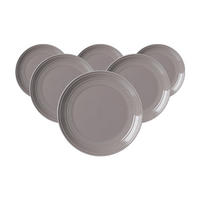 DESSERTTELLER Levi Grau ø 21 cm 6er Set - Grau, Keramik (21cm) - Ritzenhoff Breker