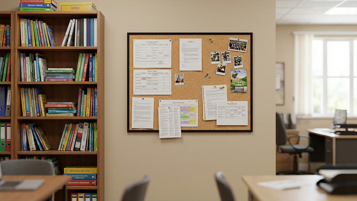 PINNWAND mit schwarzem Naturholzrahmen 120x90cm - Schwarz, Holz (120/90/1.5cm) - ALLboards